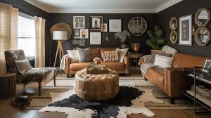 layered cowhide rugs in your living room