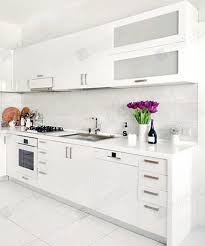 high gloss kitchen cabinets design by