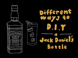 diy a jack daniels bottle