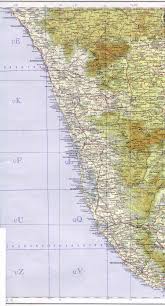 Kerala tourist map with destinations and distance marked. India Maps Perry Castaneda Map Collection Ut Library Online