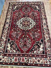 persian handmade wool rug 8 1 x 4 11 ft