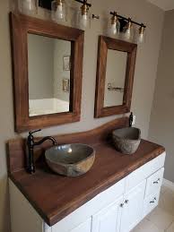 Live Edge Vanity Counter Tops Made From