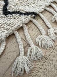 west elm souk wool fringe rug 5 x8 for