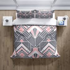 Modern Art Deco Comforter Or Duvet