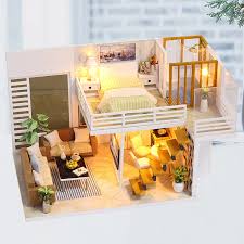 1+ active strike coupons, promo codes & deals for june 2021. Zwx089 Doll House Simple And Elegant Miniature Dollhouse Diy Handmand Assemble Mini House Model Building Dolls Houses Furnitures Doll House Accessories Aliexpress
