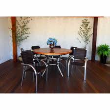 Qualidade e design para transformar o seu lar. Mesa De Jantar Redonda 6 Cadeiras Jurere Madeira E Fibra Brasil De Coracao