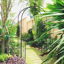 Outsunny 87 Metal Garden Arbor Arch