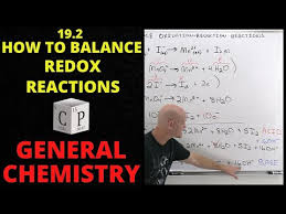 19 2 How To Balance Redox Reactions