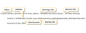 Web Sources Mla Style Research Citation Guides At