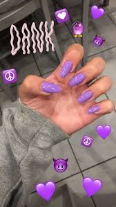 That's what following means on pinterest. Pinterest Brookeriley Purple Nails Purple Nail Designs Purple Acrylic Nails