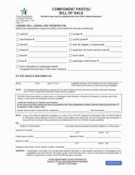 Bill Of Sale Template Florida Free Automobile New Car Or Sample