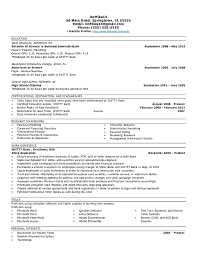 It Business Analyst Resume Samples With Objective Barca