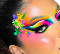 colorful makeup looks