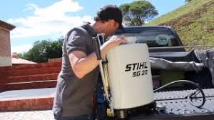 stihl sg20 how to check the spheres