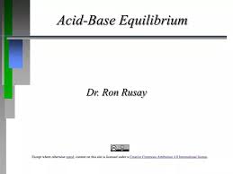 Ppt Acid Base Equilibrium Powerpoint