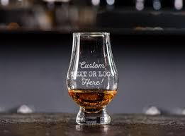 Custom Glencairn Scotch Whiskey Tasting