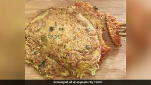 If your frying pan is too small, you'll end up with a small, thick omelette and if you use a large pan the surface area will be too large and the omelette hard to fold. This Maggi Omelette Recipe For Lockdown Is Winning The Internet Watch Recipe Video Ndtv Food