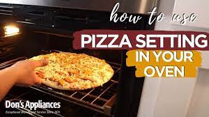 How to Use Your Oven's Pizza Setting | Bosch Convection Ovens - YouTube