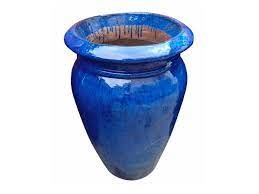 Nhb Ceramic Pot Blue Big 52x82cm