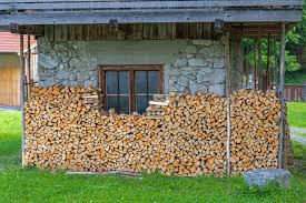 how to stack firewood with or without