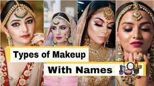 diffe types of makeup names