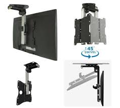 Flip Down Swivel Ceiling Tv Mount