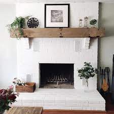 Paint Our Fireplace Brick White