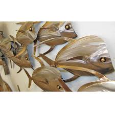 Metal Fish Art Metal Wall Decoration