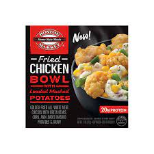 boston market fried en bowl with