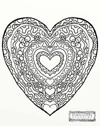 Zentangle pattern zinger, sooo cute! Heart Zentangle Coloring Page Novocom Top