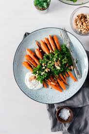 the perfect side dish to any meal this roasted carrots and kale salad with za