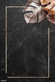 download premium vector of rectangle gold frame with metallic monstera flower background wallpaper gold frame leaf background