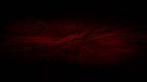 red light burst on black background