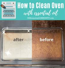 To Clean Your Oven With Essential Oil