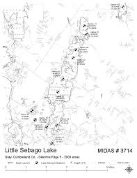 Lakes Of Maine Lake Overview Little Sebago Lake Gray