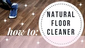 how to make natural floor cleaner