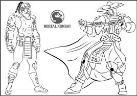 Each printable highlights a word that starts. Cyrax Vs Raiden From Mortal Kombat Coloring Page Coloring Pages Color Mortal Kombat