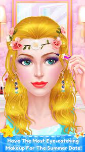 spa makeup and dress up makeover