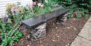18'' h x 80'' w x 15'' d. Diy Garden Bench Learn To Work With Stone By Building This Bench
