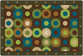 carpets for kids alphabet calming circles rug rectangle 4 x 6