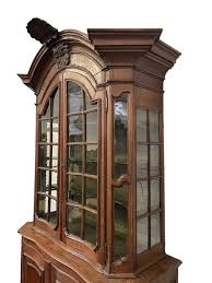 Oak 18th Century Display Cabinet With 4