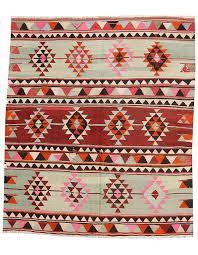 vine decorative turkish kilim rug