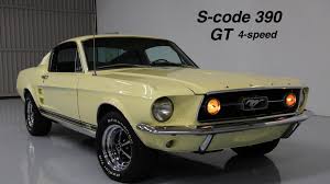 1967 Mustang Gt 390 S Code Fastback