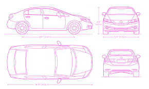 Honda Civic Dimensions Drawings Dimensions Guide