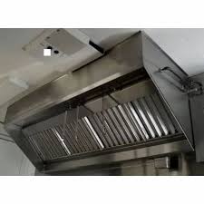 ss commercial kitchen hood size 108