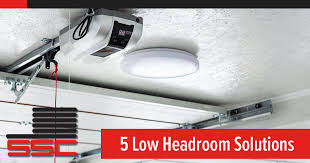 low headroom solutions for garage doors
