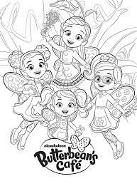 Each measures approximately 8 x 10.5 inches. Characters From Butterbean S Cafe 3 Coloring Page Free Printable Coloring Pages For Kids