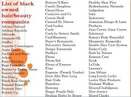 18 items in this article 3 items on sale! Black Owned Hair Beauty Companies List Carols Daughter Products Beauty Companies Jamaican Mango And Lime