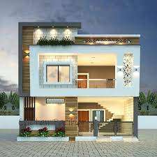 Home Outside Elevation Design gambar png