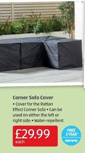 corner sofa cover offer at aldi